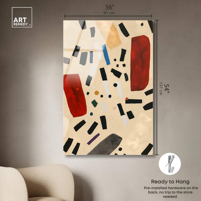 Mindscape Mosaic II Acrylic by Art Remedy, Ready to Hang