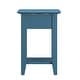 preview thumbnail 15 of 84, Zayden 1-drawer Side Table with Charging Station by iNSPIRE Q Bold