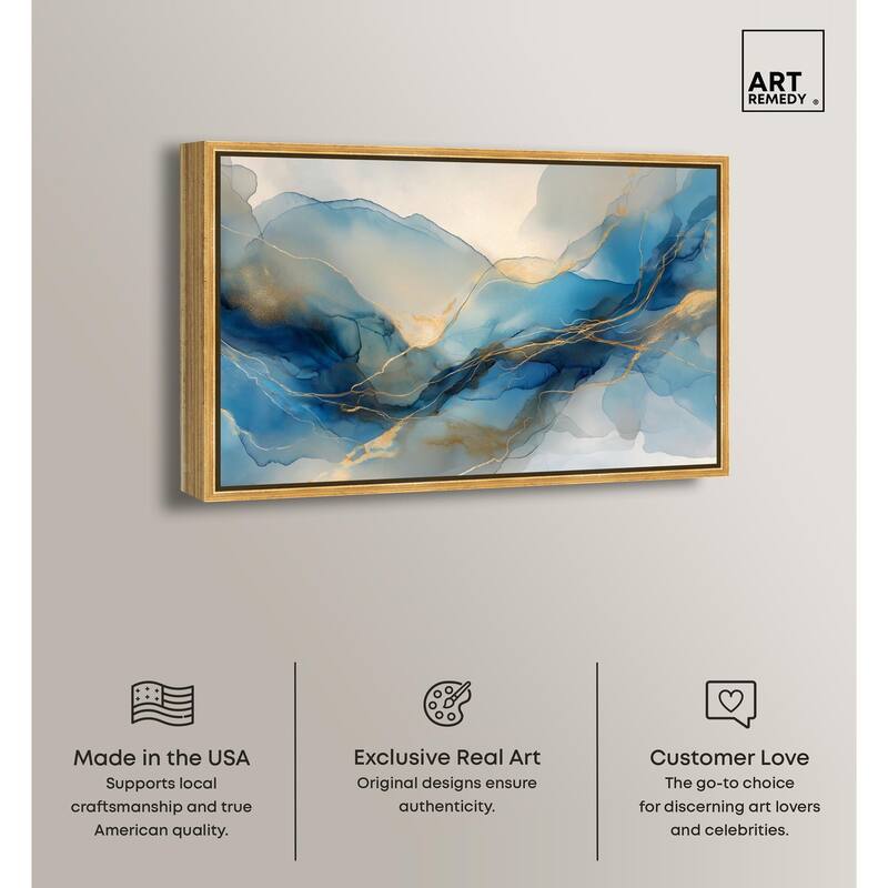 Postmodern Flow II Canvas by Art Remedy