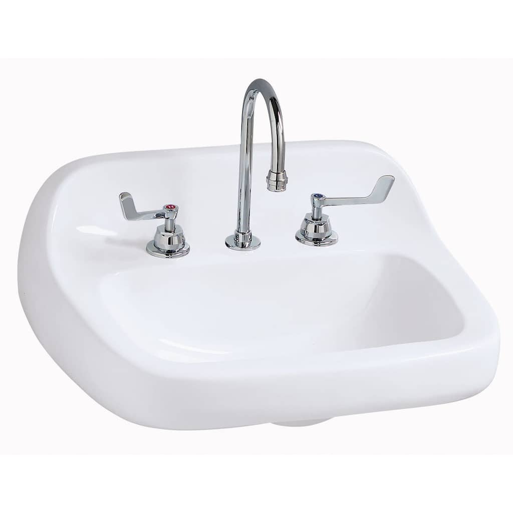 Mansfield Grand Isle 22" Vitreous China Wall Mounted Bathroom Sink