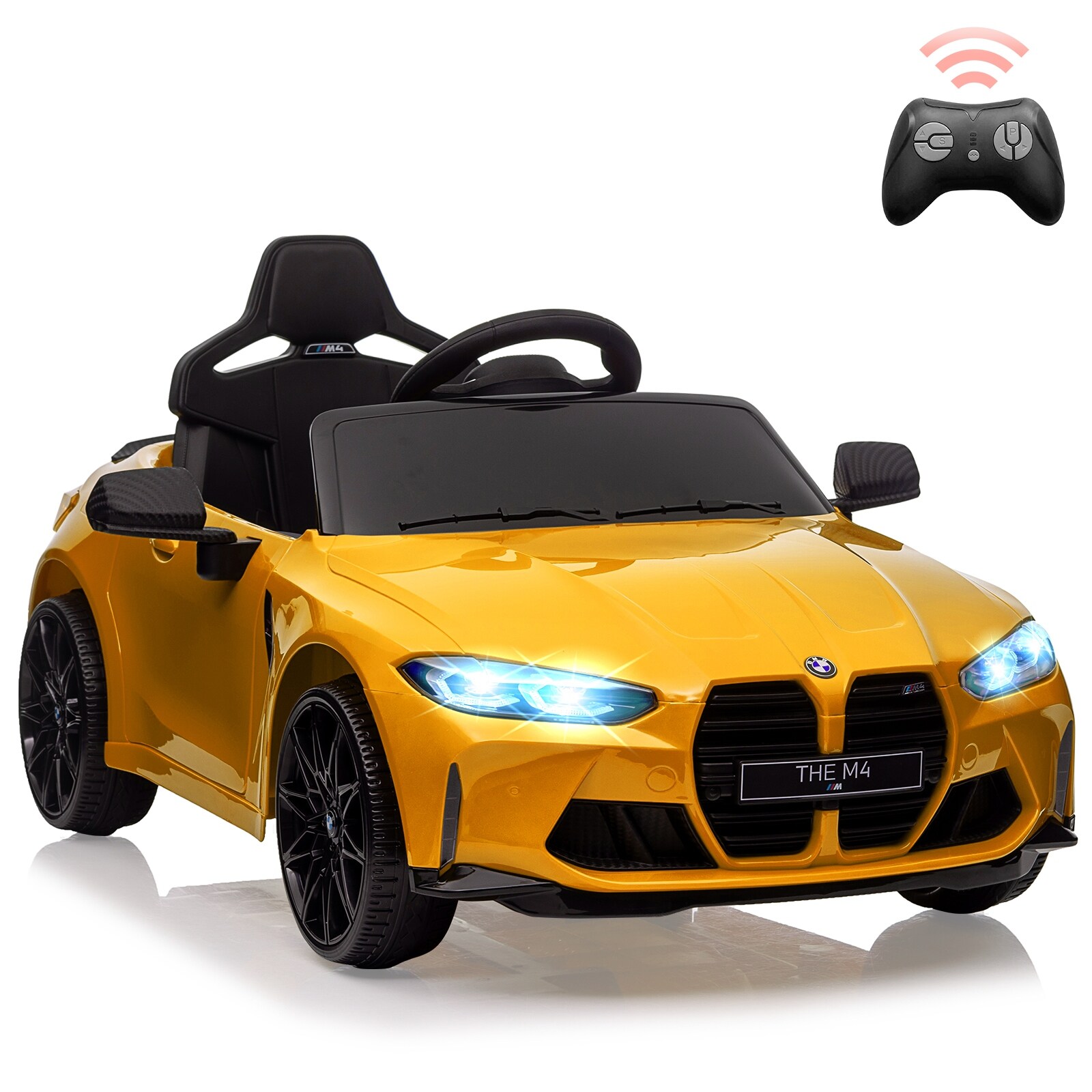 12V Ride On Car for Kids Licensed BMW M4 Battery Powered Vehicle Car On Sale Bed Bath Beyond 39982955