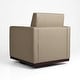 preview thumbnail 84 of 154, Set of 2 Modern Swivel Accent Armchairs Upholstered Arm Chairs