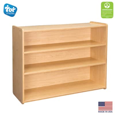 Tot Mate Laminate School Age Storage Shelf - 46" x 15" x 37.5"
