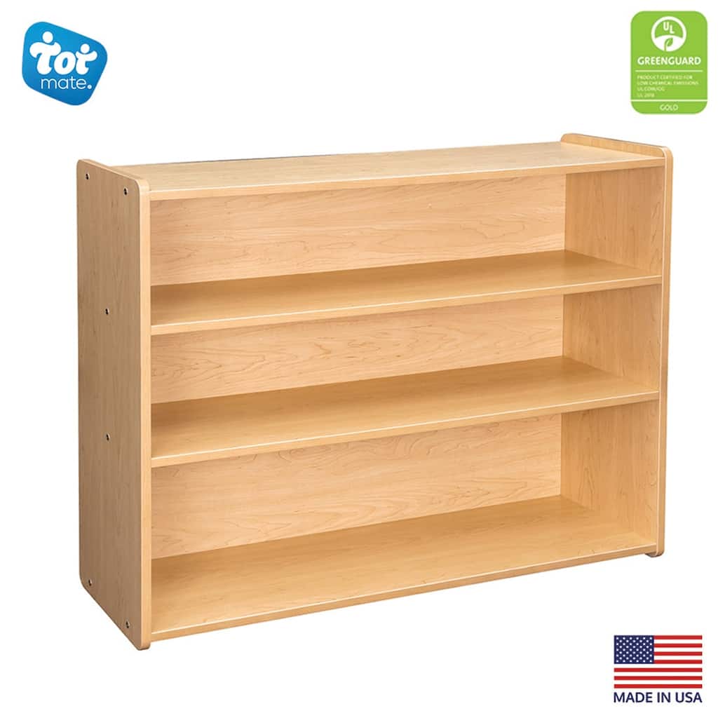Tot Mate Laminate School Age Storage Shelf - 46" x 15" x 37.5"