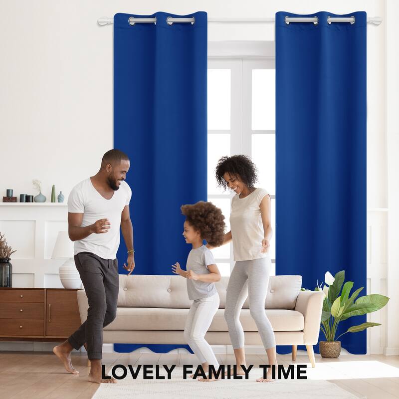 Deconovo Insulated 42 Width Curtain Panel Pair (2 Panel)