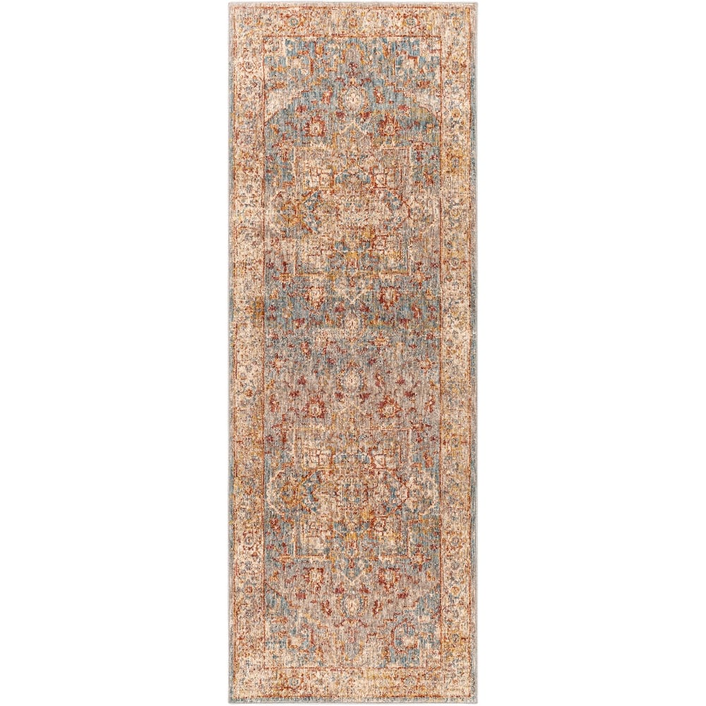 Livabliss Traditional Mirabel Medallion Area Rug