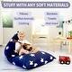 preview thumbnail 3 of 6, Tadpoles Beanbag Cover - Navy W/ Stars