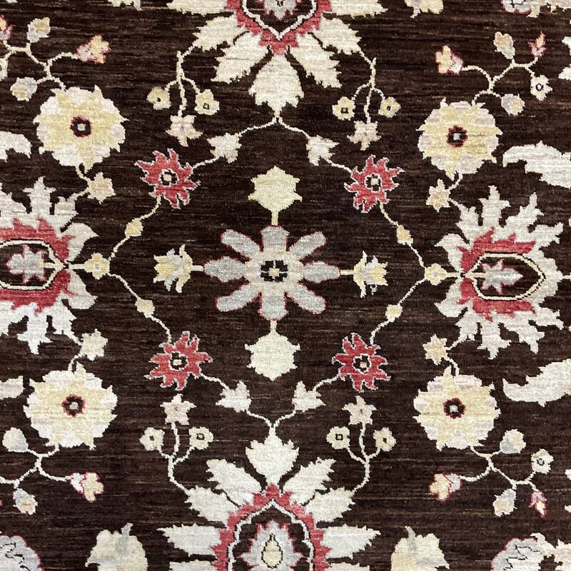 HERAT ORIENTAL Handmade Oushak Wool Rug - 5'8" x 8'5"