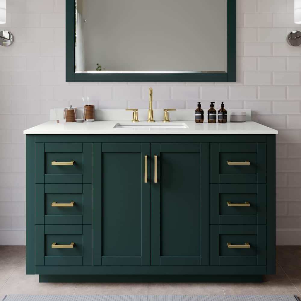 Wyndham Collection WCF292954S-QTZ-US3MXX Miranda 54" Free Standing