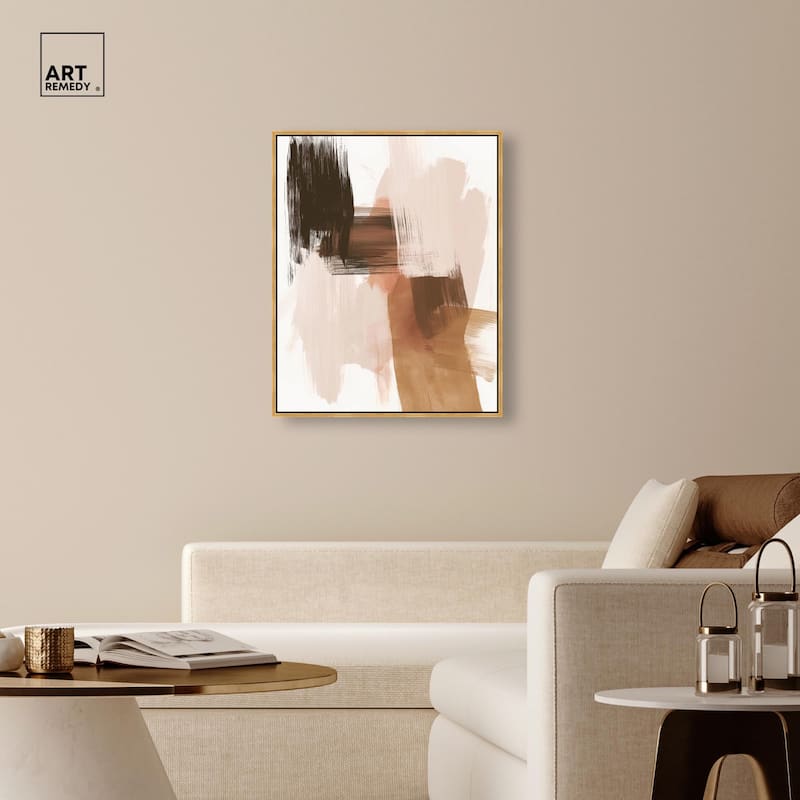 Mahogany Whispers Canvas by Art Remedy