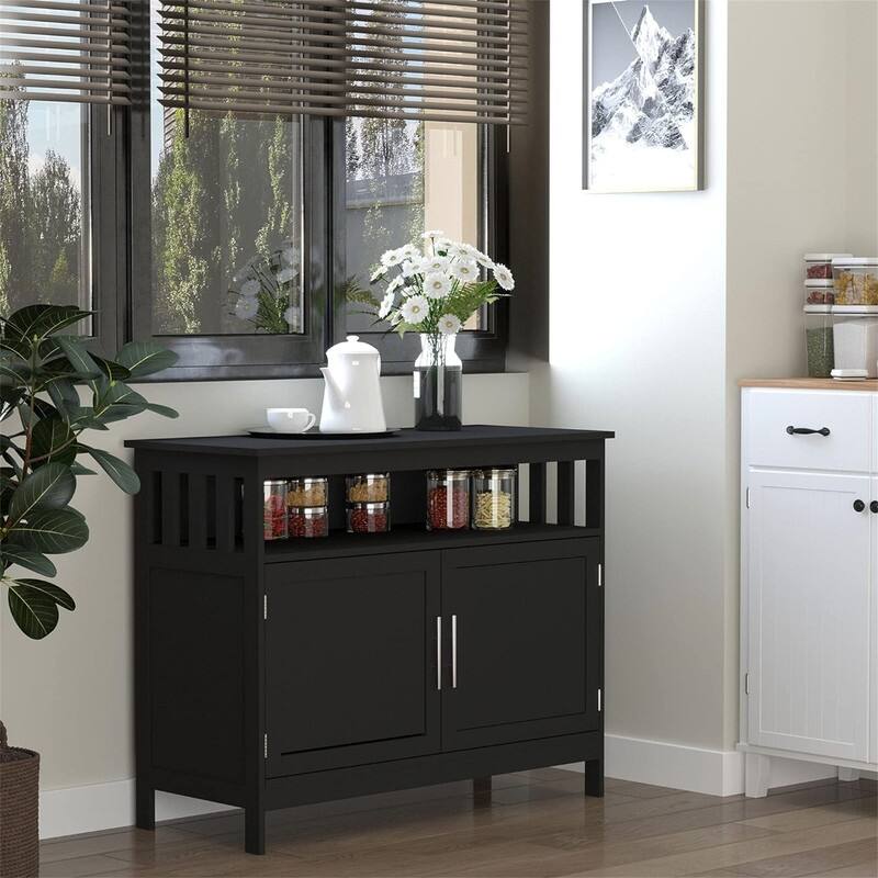 Sideboard Buffet Cabinet - 39.25"D x 17"W x 31.5"H