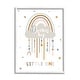 preview thumbnail 21 of 26, Stupell Dream Big Little One Nursery Rainbow Clouds Framed Wall Art, Design by Angela Nickeas - Multi 16 x 20 - White