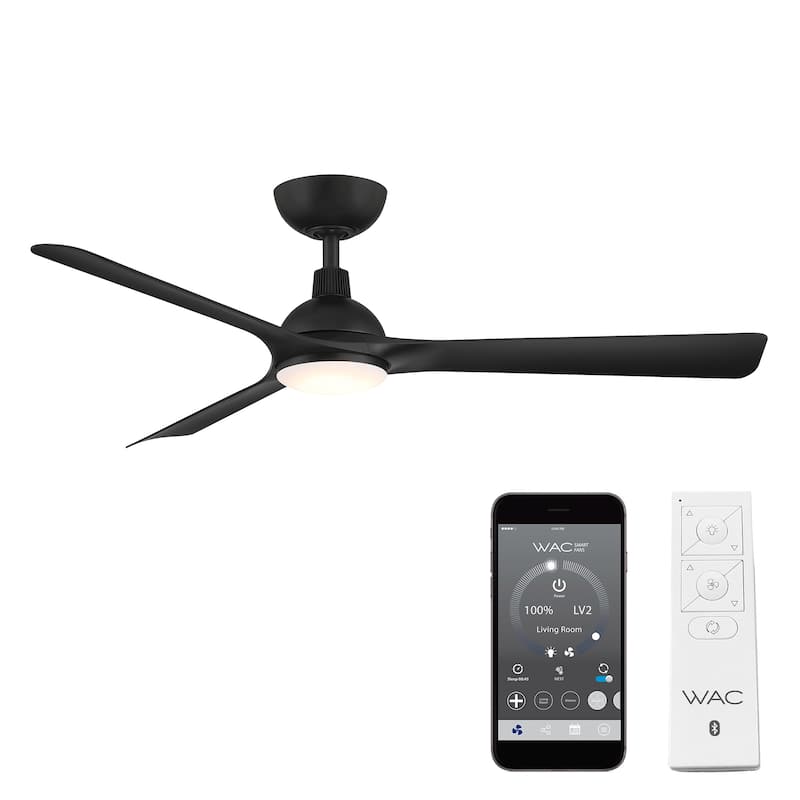 Gage Indoor or Outdoor 3-Blade 52in Smart Ceiling Fan - 52 Inches