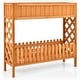preview thumbnail 10 of 8, Gymax 2-Tier Raised Garden Bed Elevated Wood Planter Box for Vegetable - 37.5'' x 12.5'' x 35.5''