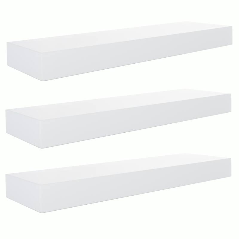 kieragrace KG Maine Wall Shelf - Set of 3 - White - 16"