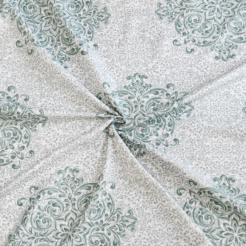 Serenta Chelsea Printed 2 Piece Curtain Set