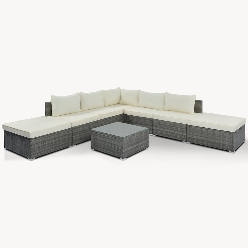 8-Pieces Outdoor Patio Furniture Sets