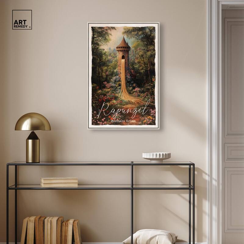 Rapunzel Classic Canvas by Art Remedy