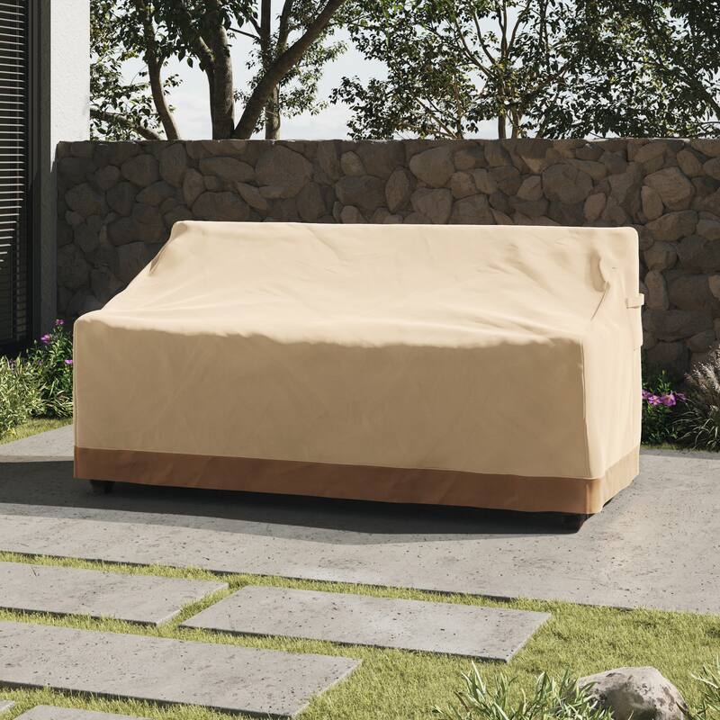 Pure Garden Outdoor Patio Furniture Covers - Couch - 76"W x 33"D x 36"H