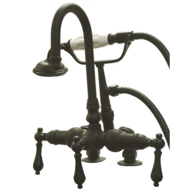 Kingston Brass Vintage Deck Mounted Clawfoot Tub Filler with Personal