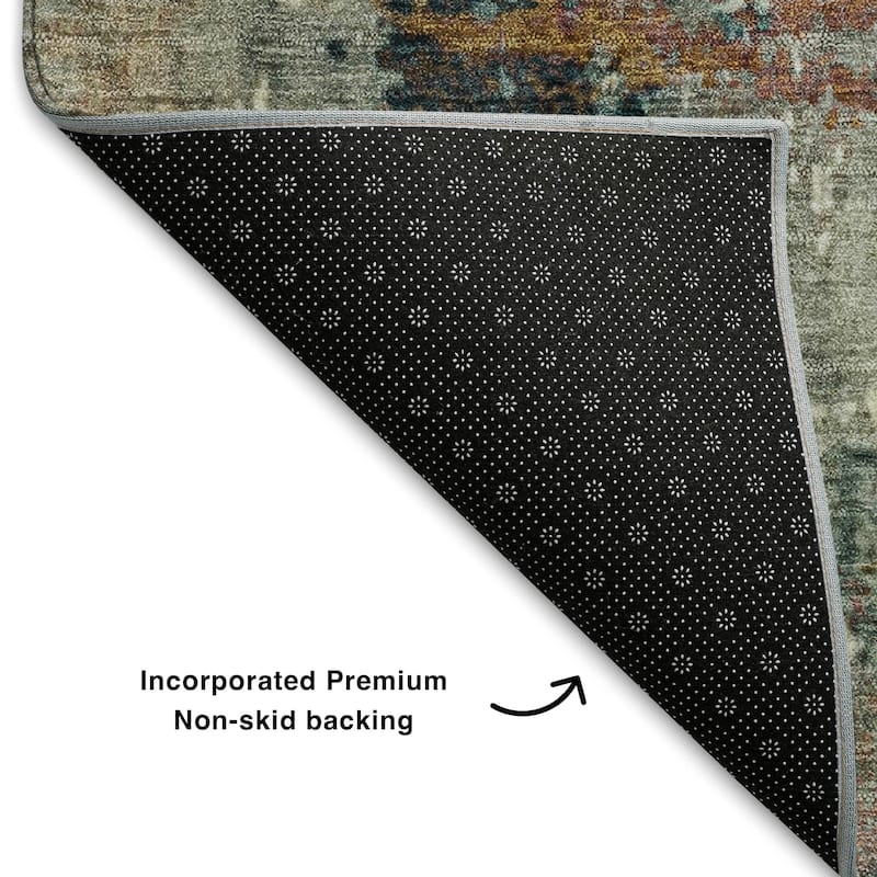 Premium Washable Super Soft Modern Solid Mayfield Rug