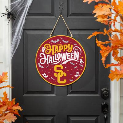 University of Southern California 18" x 18" Halloween Door Décor Wall Sign