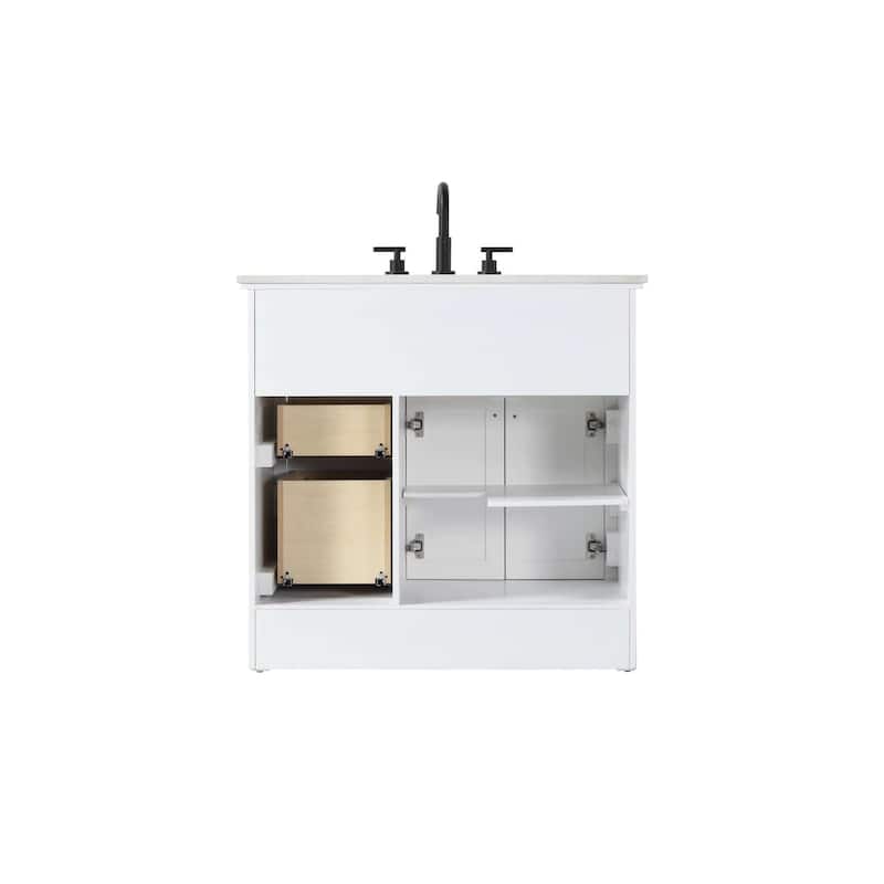 Nathaniel Single Bathroom Vanity (32-42 inch)