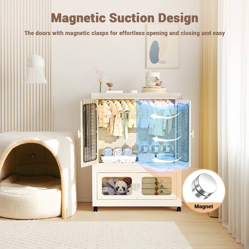 Plastic Storage Bins Stackable Storage Containers With Doors