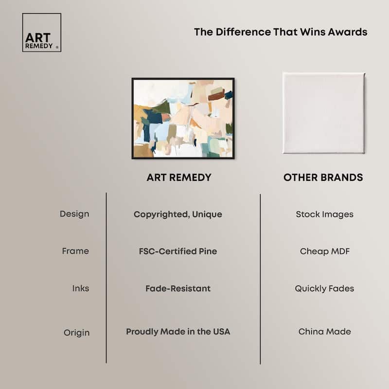 Pastel Mixture Canvas by Art Remedy