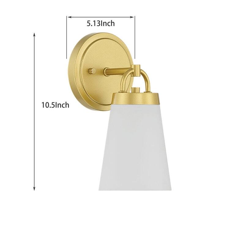Acroma 1 light Moden Gold Armed Sconce