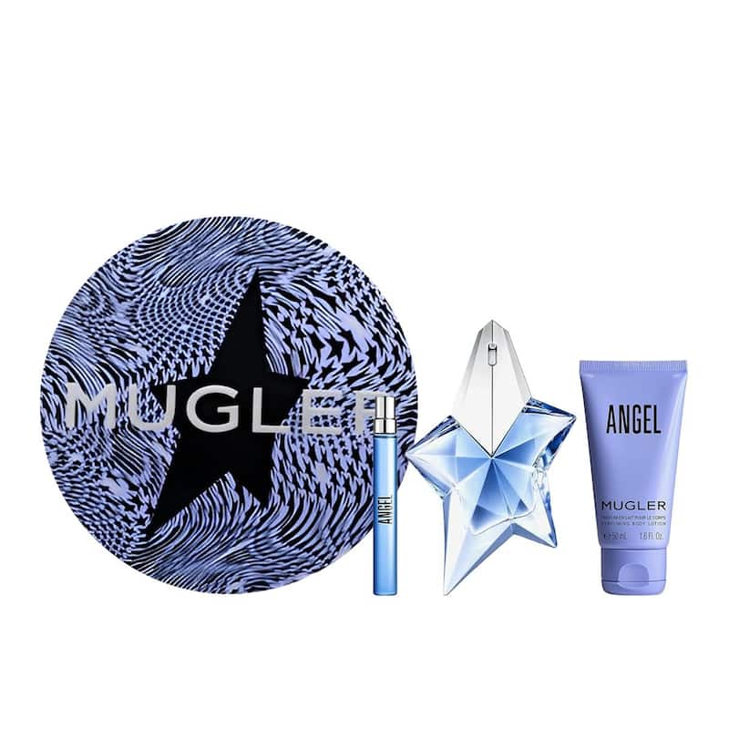 THEIRRY MUGLER Angel Women 3 PC Gift Set With EDP, Body Lotion and Mini