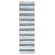 preview thumbnail 19 of 40, SAFAVIEH Handmade Flatweave Montauk Calli Casual Cotton Rug 2'3" x 7' Runner - Ivory/Grey - Runner