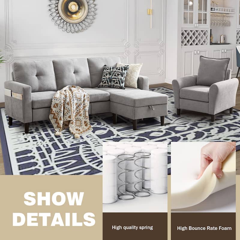 3 Pieces Living Room Sets