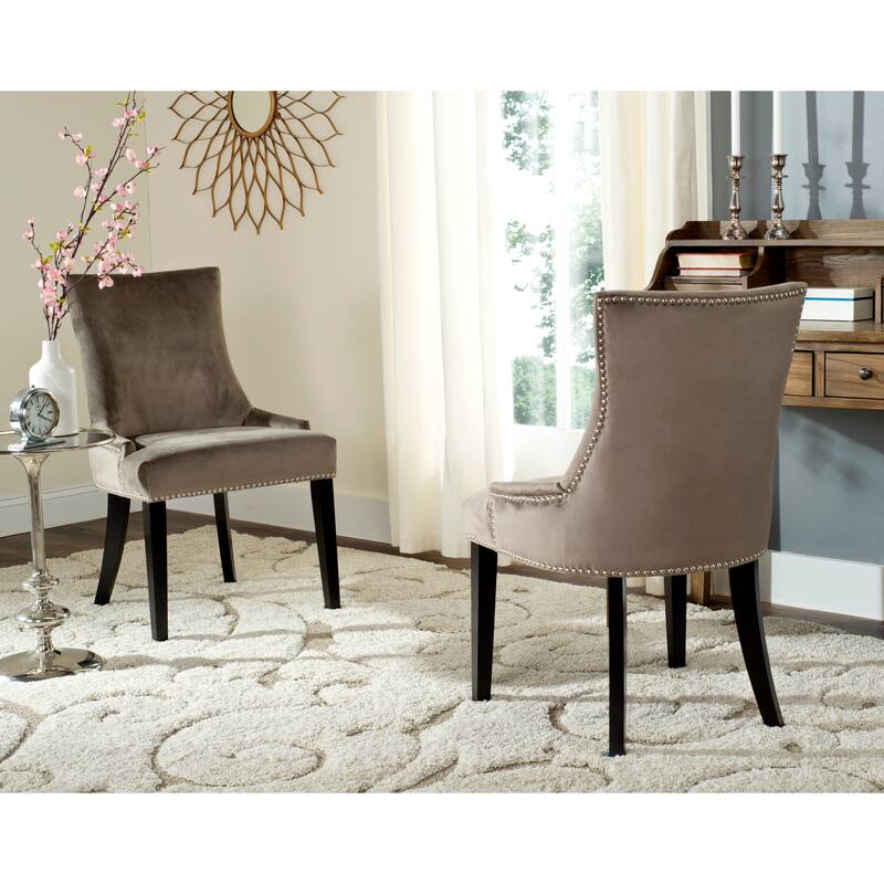 SAFAVIEH Lester Dining Chair (Set of 2) - 24"W x 25"D x 39"H