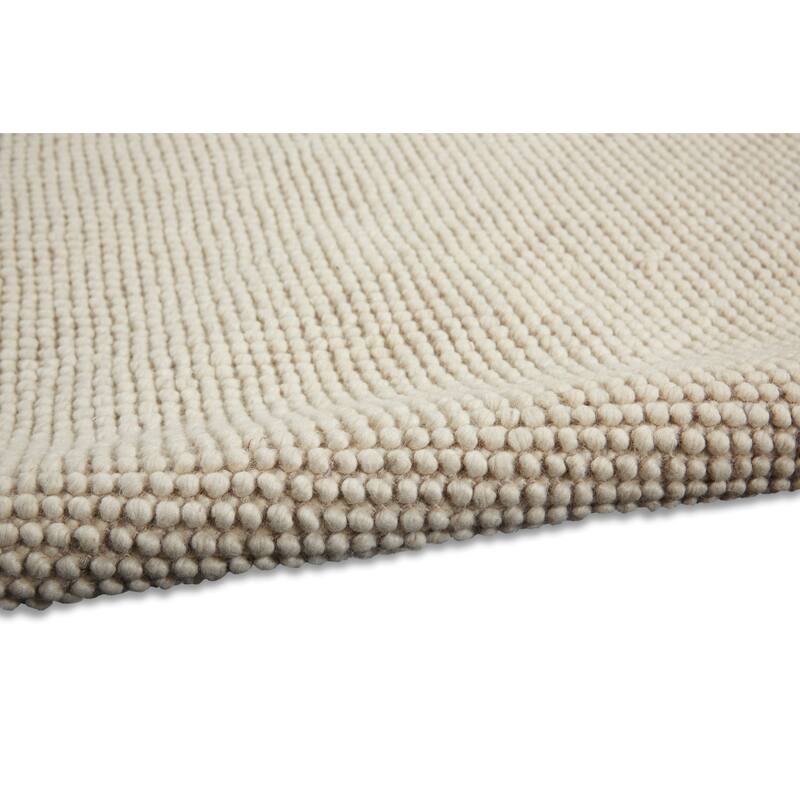 Calvin Klein Textured Dots Hand Woven Textured Loop Modern Area Rug