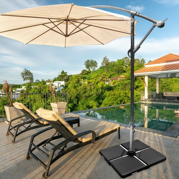 patio cantilever umbrella base
