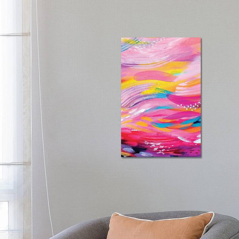 iCanvas "Brush Strokes LXXVI" by ETTAVEE Canvas Print - 26x18x1.5