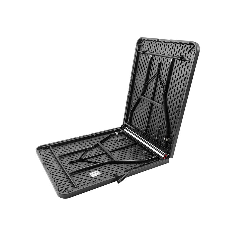 SUGIFT Folding Table 6ft Portable Heavy Duty Plastic Fold-in-Half Utility Foldable Table
