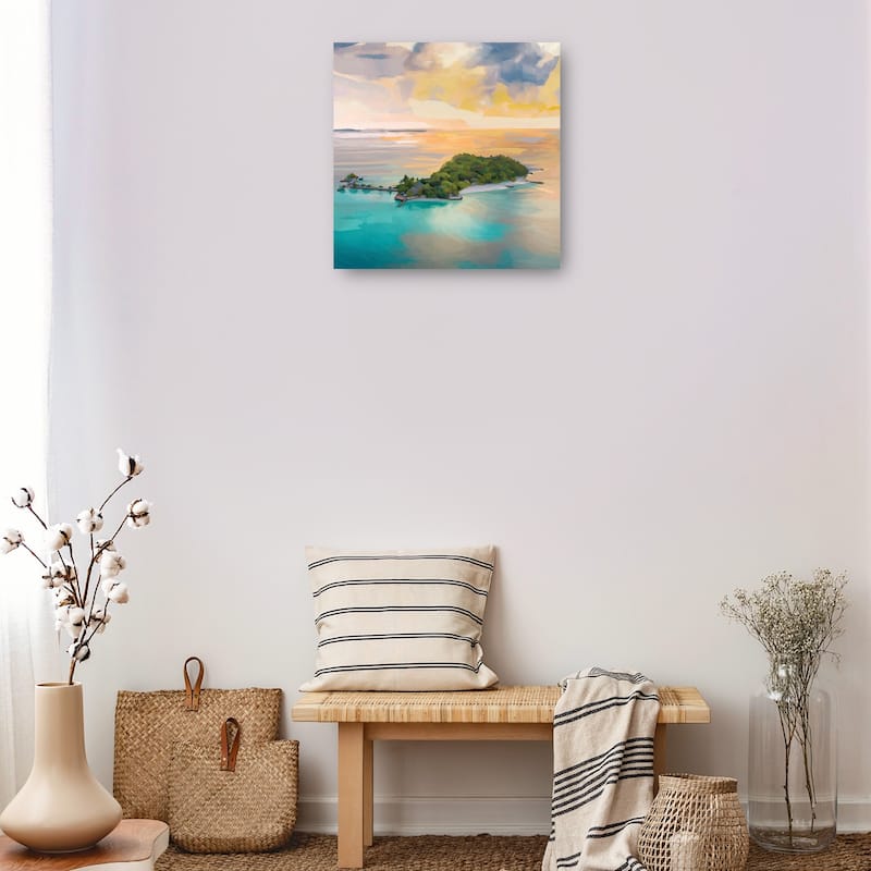 Island Dream By Studio Arts Canvas Art Print