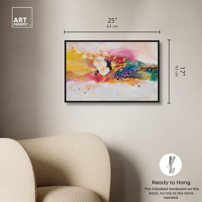 Explosive Rhythm I Canvas by Art Remedy