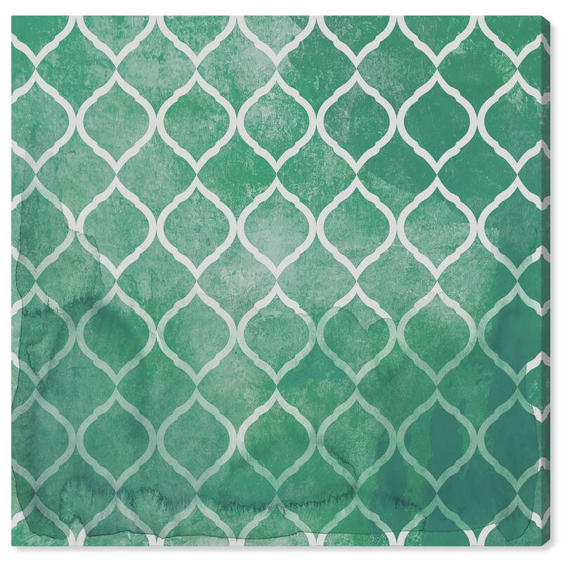 Wynwood Studio Canvas Abstract TINTAS Green and Traditional Wall Art Canvas Print