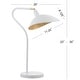 preview thumbnail 2 of 3, SAFAVIEH Lighting 30-inch Giselle Adjustable Task Table Lamp - 20"x10.16"x23-30"
