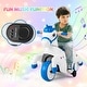 preview thumbnail 6 of 25, Gymax 12V Kids Ride on Unicorn Toy w/ Training Wheels Music One-button