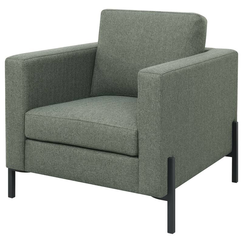 Tilly Upholstered Track Arm Accent Chair