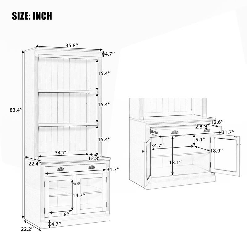 Versatile Tall Bookshelf with LED Lighting and Multiple Storage Options for Home