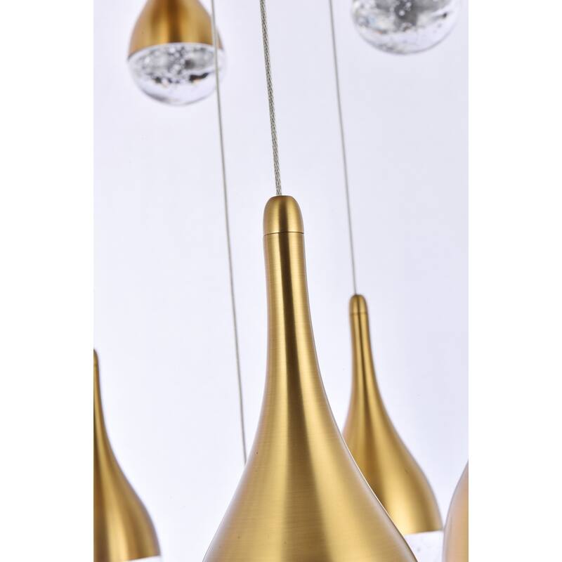 Elegant Lighting 3825D42 Amherst 25 Light 42" Wide LED Chandelier
