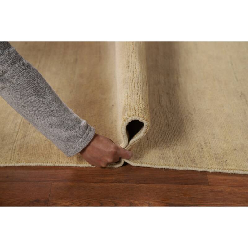 Gabbeh Contemporary / Modern Runner Rug Handmade Wool Carpet - 2'11"x 10'1"