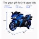 preview thumbnail 14 of 19, Kids motorcycle 12V motorcycle