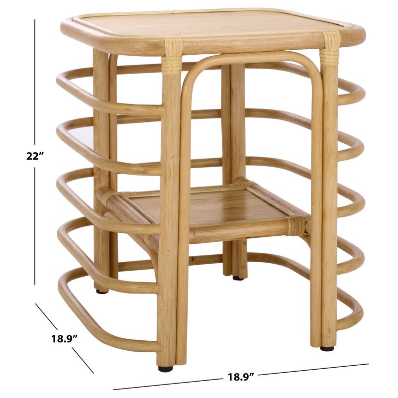 SAFAVIEH Home Maestro Accent Table - 19"W x 19"D x 22"H