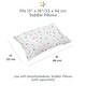 preview thumbnail 38 of 42, BreathableBaby Cotton Percale Pillowcase, For 13" x 18"/33 x 46 cm Toddler Pillow, Prints (2-Pack)